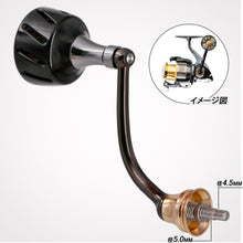 Load image into Gallery viewer, SANLIKE Fishing Reel Handle Right And Left Two Pieces of Thread Aviation Aluminum Fishing Tool For S Spinning Reel