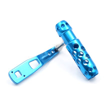 Load image into Gallery viewer, SANLIKE Baitcasting Fishing Reel Handle Aviation Aluminum Rocker Crank Hole 8*8mm for Shi Trolling Reel TIAGRA TORSA TYRNOS