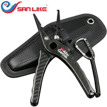 Load image into Gallery viewer, Free Shipping Carbon Portable Light Fish Lip Grip Fishing Gripper Fiahing Pliers Fishing Tackle Japan For Fisherman