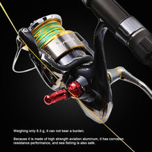 Load image into Gallery viewer, 2021 SANLIKE Fishing Reel Handle Holder Protect Reel Stand for Shi & Dai Reel Aluminium Fishing Tackle Saltwater Fishing