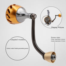 Load image into Gallery viewer, SANLIKE Fishing Reel Handle Aviation Aluminum Reel Knob Suitable for D Spinning Reel 1000-2506 Right & Left Handed