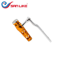 Load image into Gallery viewer, SANLIKE Aviation Aluminum Baitcasting Fishing Reel Handle Crank for 8*8mm Dai Fishing Reel Handle Knob Fishing Reel Accessories