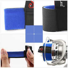 Load image into Gallery viewer, SANLIKE 5pcs/lot Reusable Fishing reel Tie Sleeve Strap Belt Fishing Pole Fastener Hook Loop Cable Cord Tie Wrapping Band
