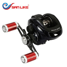 Load image into Gallery viewer, Fishing Tackle Japan Carbon Fiber Spinning Reel Handle For Baitcasting Fishing Reel Or Daiwa/Shimano Fishing Reel Handle Knobs