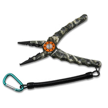 Load image into Gallery viewer, New arrival camouflage green color Aluminum alloy Fish Lip Grip Strong Professional Fishing Gripper Trigger For Fisherman