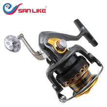 Load image into Gallery viewer, Free Shipping SLS 5000-7000  4.7:1  13+1BB Seamless  Metal Spinning Fishing Reel Carp Bass Sea Fishing Reel Fishing Tackle
