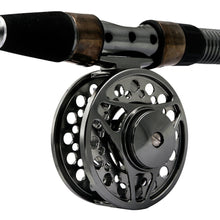 Load image into Gallery viewer, left&Right hand Fly Fishing Reel diameter 75mm 2 +1BB Ball Bearing 1:1 Gear Ratio CNC Aluminum Alloy Portable Fishing Gear