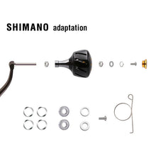 Load image into Gallery viewer, SANLIKE New Fishing Reel Handle for S A and D S Type Spinning Fishing Reel Handle Knob
