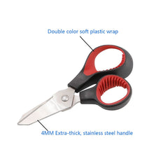 Load image into Gallery viewer, New Fishing Scissors To Cut Braided PE Line Cut Clipper Multifunction Antiskid Stainless Steel Fishing Tackle Scissor
