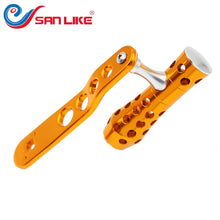 Load image into Gallery viewer, SANLIKE Aluminum Alloy Fishing Reel Rocker Strong Durable Single Fishing Reel Handle for Shi Baitcasting TALICA TIAGRA TYRNOS 8.8*8.8mm