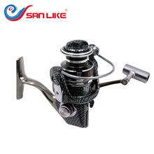 Load image into Gallery viewer, Free Shipping SLS 1000-7000 5.2:1  12+1BB Seamless  Metal Spinning Fishing Reel Carp Bass Sea Fishing Reel Fishing Tackle