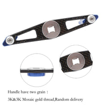 Load image into Gallery viewer, 2021 SANLIKE Fishing Knob Aviation Aluminum&Carbon Fiber Baitcasting Fishing Reel Handle for S&D Fishing Reel