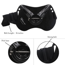 Load image into Gallery viewer, Sanlike Fishing Fighting Rod Holder Adjustable Belt Waist Carbon Fiber Fish Rod holder Fishing Accessories Fishing Tackle
