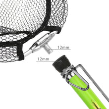 Load image into Gallery viewer, Fishing Landing Net Pole 2.3M Plus Net 50CM Plus Folding Joint Fishing Tackle Accessory Set For Fishing Carbon Fishing Rod