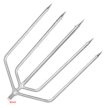 Load image into Gallery viewer, SANLIKE Fishing Hook 1/2 UNC Stainless Steel Fishing Gaff for Saltwater Freshwater Fishing Tool Accessory