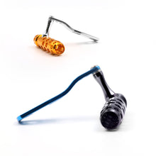 Load image into Gallery viewer, SANLIKE Aviation Aluminum Baitcasting Fishing Reel Handle Rocker Crank Hole For Shimano Trolling Reels