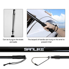 Load image into Gallery viewer, SANLIKE Telescopic Fishing Gaff with Nonslip EVA Handle Stainless Steel Hook