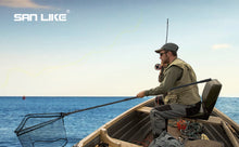 Load image into Gallery viewer, SANLIKE EVA Handle Telescopic Pole Rubber Coated Waterproof Nylon Set