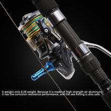 Load image into Gallery viewer, SANLIKE Fishing Reel Handle Protect Reel Stand for Shimano & Daiwa Reel Aluminium Fishing Tackle Tool Saltwater Fish