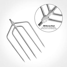 Load image into Gallery viewer, SANLIKE Fishing Hook 1/2 UNC Stainless Steel Fishing Gaff for Saltwater Freshwater Fishing Tool Accessory