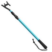 Load image into Gallery viewer, SANLIKE Blue Telescopic Hooks Floating Telescopic Aluminium Spear Rods Accessories Docking Push Rods Outdoor Fishing Tools
