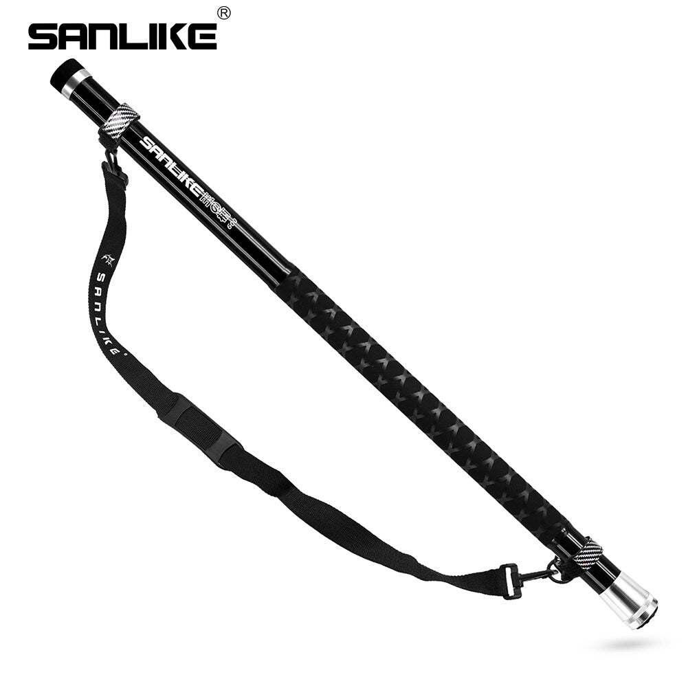 SANLIKE 5m Retractable Fishing Landing Net Carbon Fibre Pole