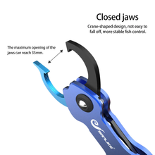 Load image into Gallery viewer, SANLIKE Fish Plier With Fish Lip Grip Antirust Aluminum Alloy Tungsten Carbide Fishing Hook Remover Line Cutting Fish Grabber
