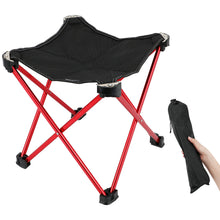 Load image into Gallery viewer, SANLIKE Portable Folding Chair Ultralight Foldable Stool Outdoor Fishing Camping Hiking Travel Beach Garden Picnic MIni Storage
