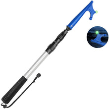 Load image into Gallery viewer, SANLIKE 1.4M Boat Hook Telescoping Aluminium Alloy Pole Telescopic Fishing Gaff With Rubber Non-Slip Grip Hook Boat Part

