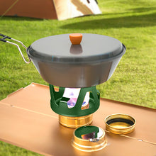 Load image into Gallery viewer, SANLIKE Outdoor Alcohol Stove Camping Stove Mini Picnic Stove Head Alcohol Furnace Vaporized Stove Camping Cook Equipment
