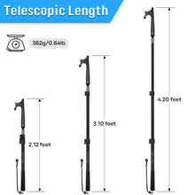 Load image into Gallery viewer, SANLIKE Telescopic Boat Hook Floating Durable Rust-Resistant with Luminous Bead Push Pole Boats Accessory For Fishing Kayak
