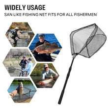 Load image into Gallery viewer, SANLIKE Fishing Net Aluminium Tube Handle Pole Portable Retractable Folding Fish Landing Net Fishing Tackle Accessories
