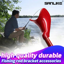 Load image into Gallery viewer, SANLIKE Anti-skid Turret Fork Head Accessories Athletic Bracket Head Universal Fishing Bracket Rod Head Fishing Accessories
