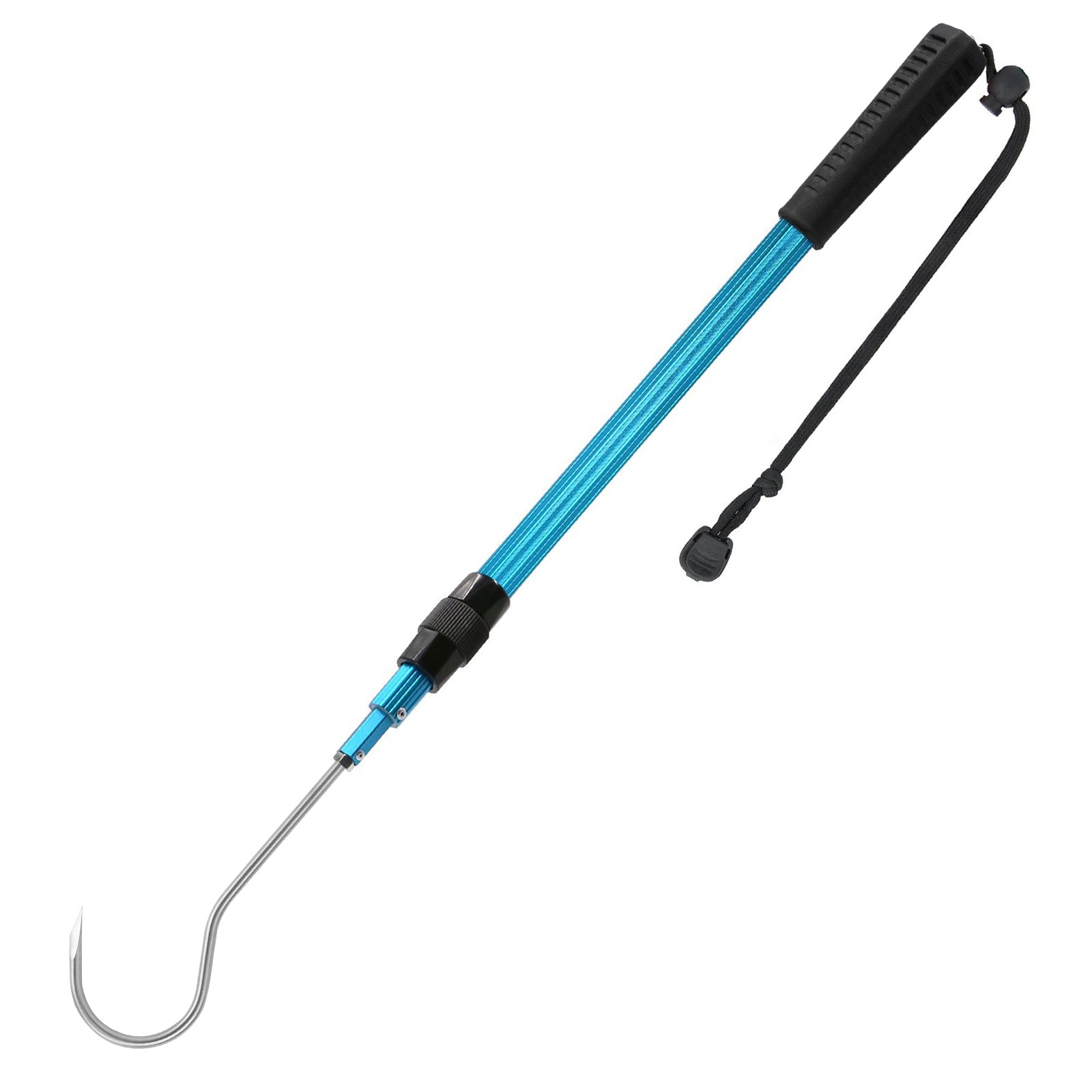 alloy fish hooks SANLIKE Stainless Steel Telescopic Fishing Saltwater Fishing Hoo – SANLIKE STORE TetherTube Rod Holder- Two Hook Charms Color:Silver Mullet Live Bait
