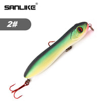 Load image into Gallery viewer, SANLIKE Fake Lures Freshwater Sea Fishing Baits Fishing Equipment 10 cm / 15.6G artificial fishing bait Snake head pencil bait
