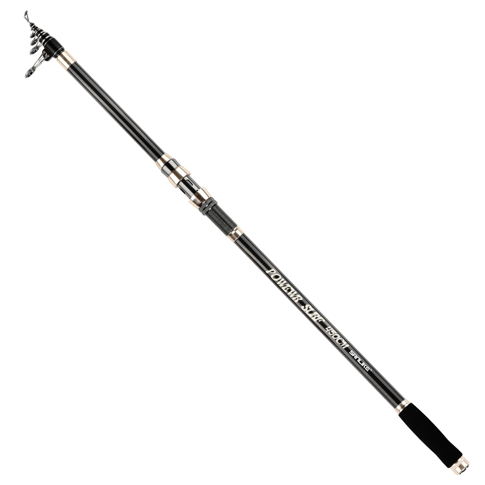 SANLIKE Fishing Rods Sea Fishing Carbon Fibre Telescopic Ultra Light Portable Swinging Small Casting Bait Fishing Rods Tackle Travel Fishing Rods