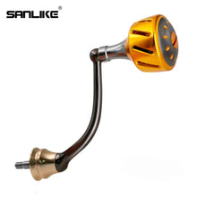 Load image into Gallery viewer, SANLIKE Fishing Reel Handle Right And Left of Thread Aviation Aluminum Fishing Tool for Shimano Spinning Reels
