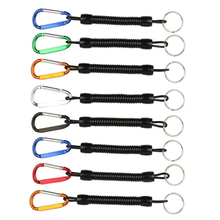 Load image into Gallery viewer, SANLIKE 8PC Fishing Rowing Ropes Lanyards Retention String Rope Fishing Camping Snap Secure Lock Fishing Tackle Tool Accessories
