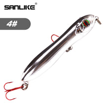 Load image into Gallery viewer, SANLIKE Fake Lures Freshwater Sea Fishing Baits Fishing Equipment 10 cm / 15.6G artificial fishing bait Snake head pencil bait
