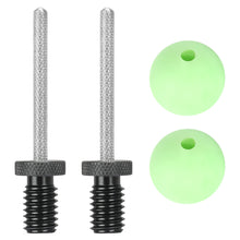 Load image into Gallery viewer, SANLIKE Sky Curtain Rod Top Rod Anti-Lightning Luminous Beads Outdoor Camping Tent Accessories 2pcs
