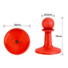 Load image into Gallery viewer, SANLIKE 4pcs Outdoor camping canopy pole cap Tent poles cap Insulated Safety lightning cap pole thimble Outdoor Tent Accessories
