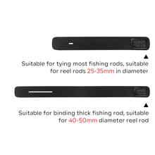 Load image into Gallery viewer, SANLIKE 10pcs Fishing Rod Tie Holders Straps Belts Suspenders Fastener Elastic Bandage Fishing Accessories Tackle Tools
