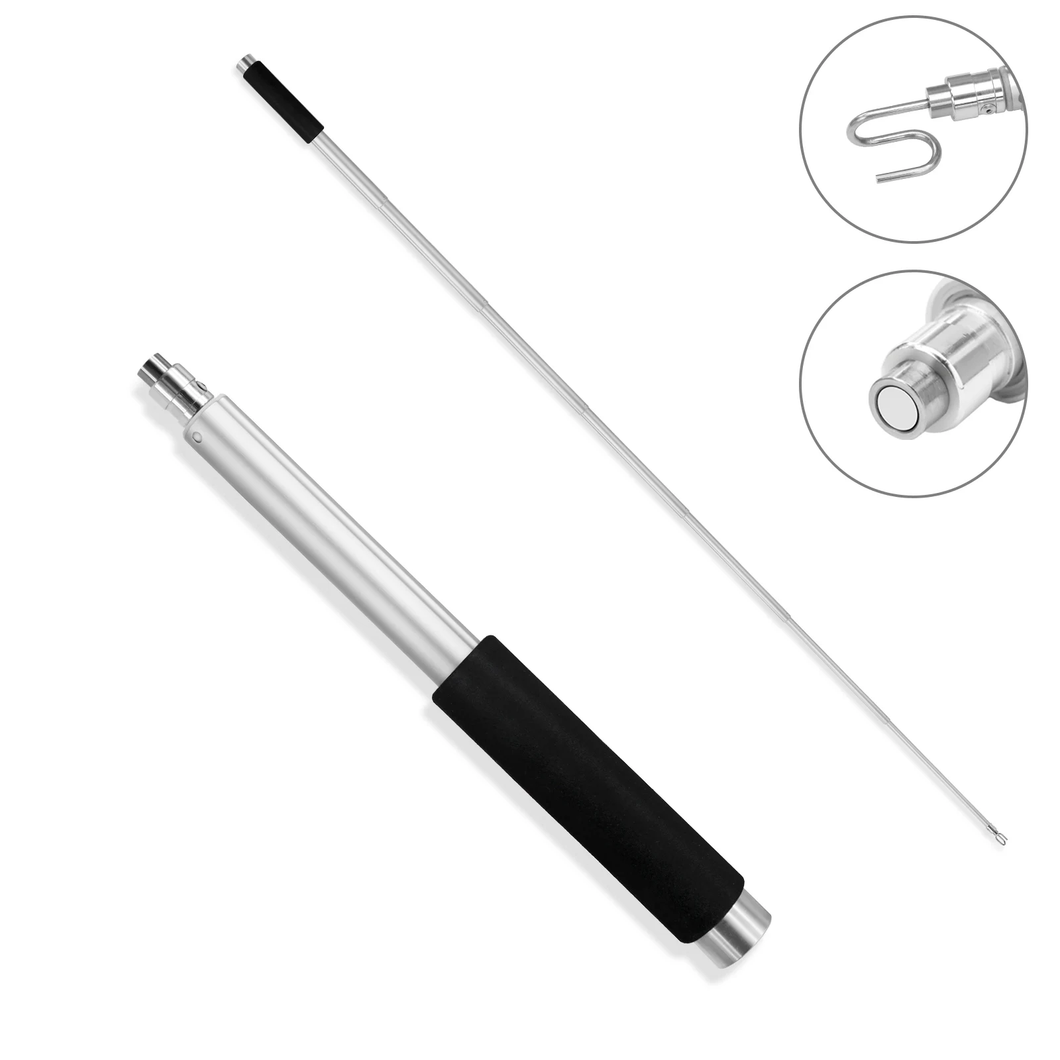 SANLIKE Telescopic Magnet Pick Up Tool Mini Hand Portable Grabber Picker Adjustable Garbage Iron Rod Pickup Tool