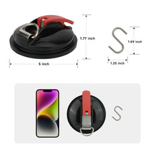Load image into Gallery viewer, SANLIKE Suction Cup High Strength D-Shaped Buckle Strong And Durable Wear-Resistant Tents Securing Hook accessories
