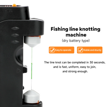 Load image into Gallery viewer, SANLIKE Electric Knotter Knot Assist Fishing Bobbin Winder Fishing Line Automatic Knotting Tackle Equipment
