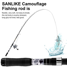 Load image into Gallery viewer, SANLIKE 180cm Fishing Rod Telescopic Carbon Baitcasting Fishing Pole for Saltwater and Freshwater Fishing Lure Rod Tool
