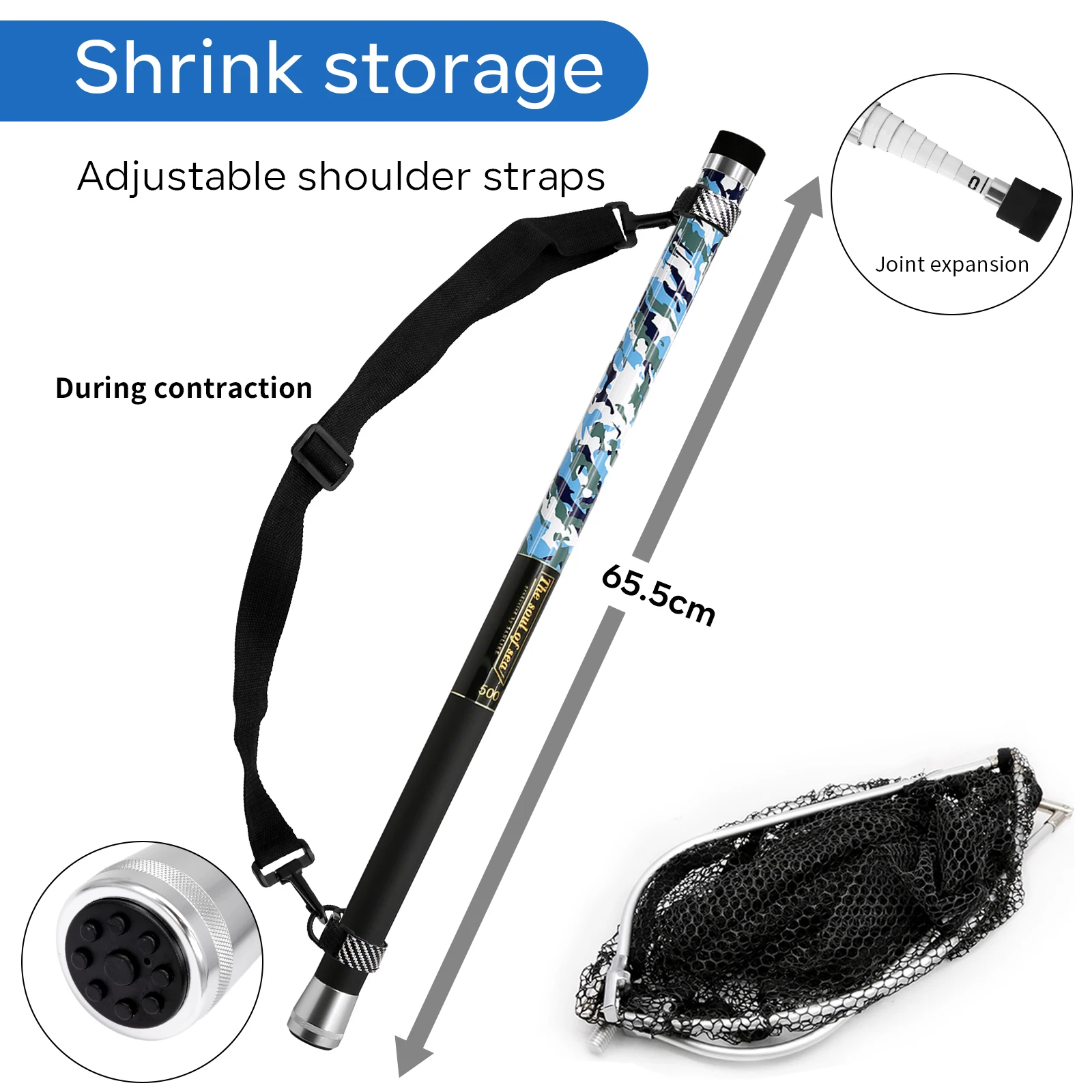 最大80％オフ SANLIKE 5m/6m Fishing Net And Folding joint set Retractable その他
