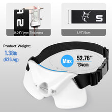 Load image into Gallery viewer, SANLIKE Fishing Belt Rod Holder Adjustable Length Fishing Fighting Waist Belt with EVA Padded Great Plastic Material Fighting Belt WHITE
