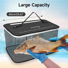 Load image into Gallery viewer, SANLIKE Floating Fish Protection Driving to the Sea Fishing Basket Sea Fishing Rock Fishing Fish Protection Hanging Glue Quick Drying Portable Nylon Thread Weaving Fish Cage

