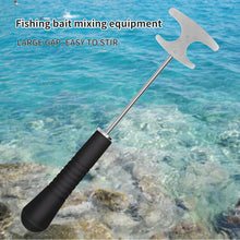 Load image into Gallery viewer, SANLIKE 39cm Shrimp Bait Shovel EVA Anti Slip Handle Stainless Steel Fishing Lure Shovel Fishing Tools Accessories
